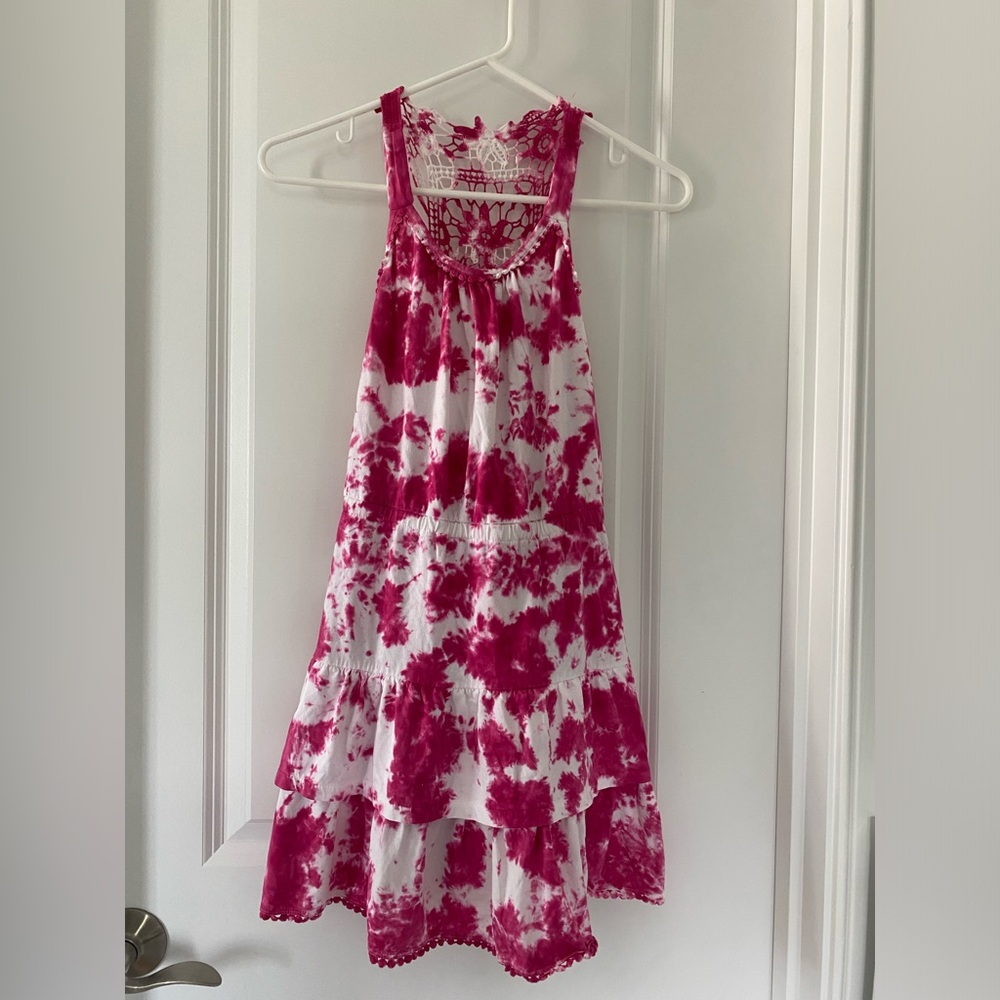 Shrinking Violet Pink and White Dress - Size 6X
